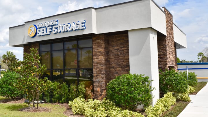 A Compass Self Storage Facility office.