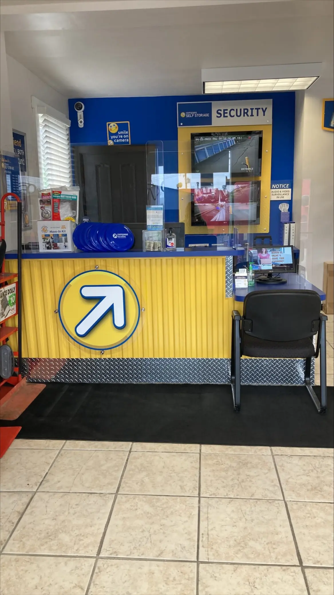 Wilmer Court front desk.