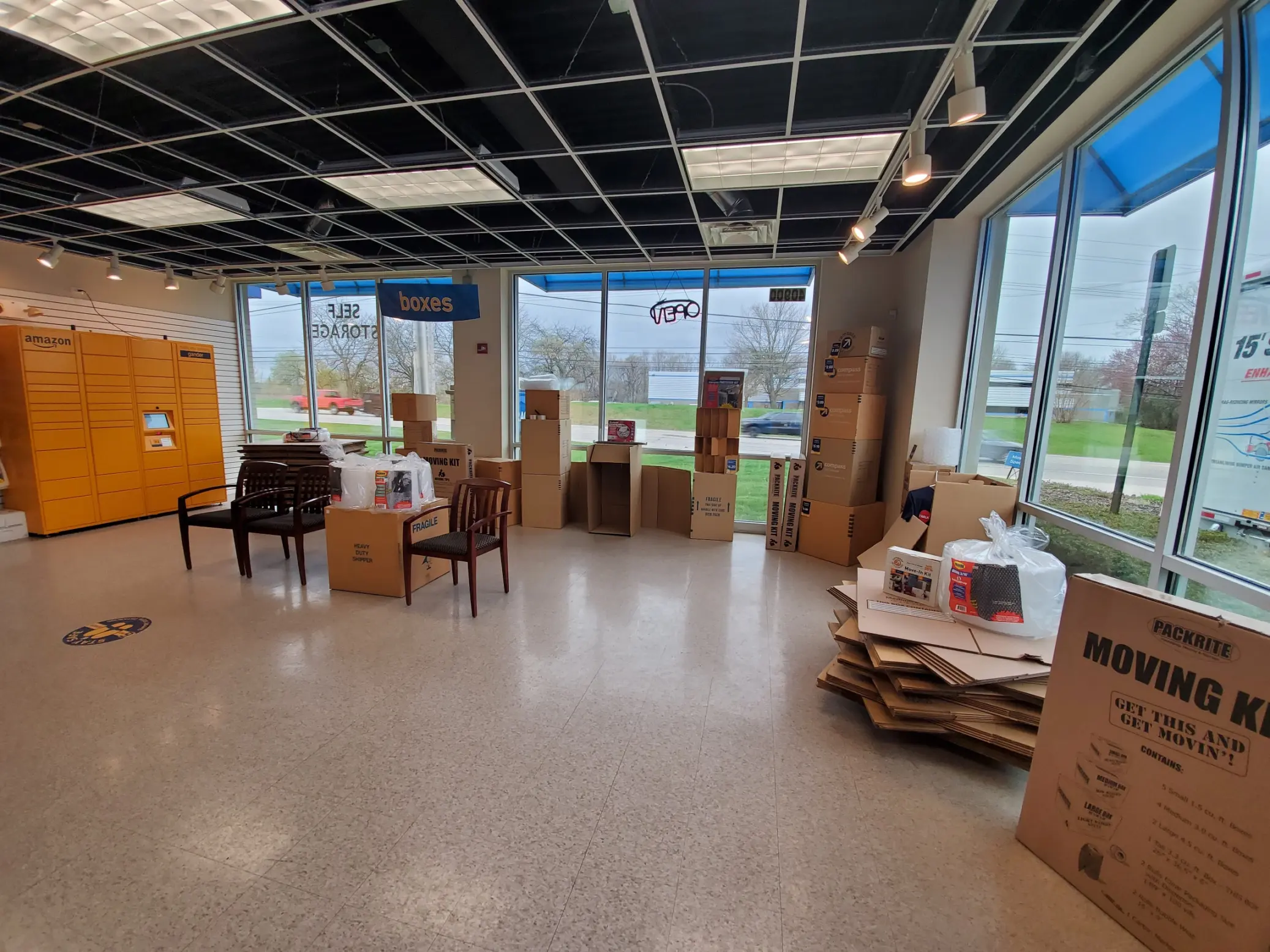 Storage moving boxes for sale.