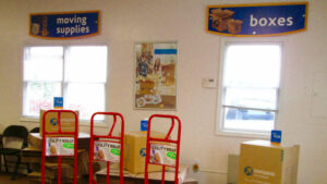 Moving supplies and boxes for sale at Compass Self Storage.