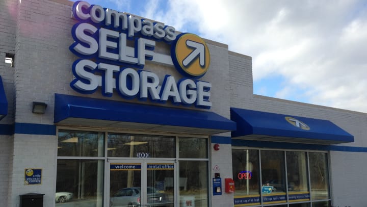 Compass Self Storage facility in River Grove, Illinois.