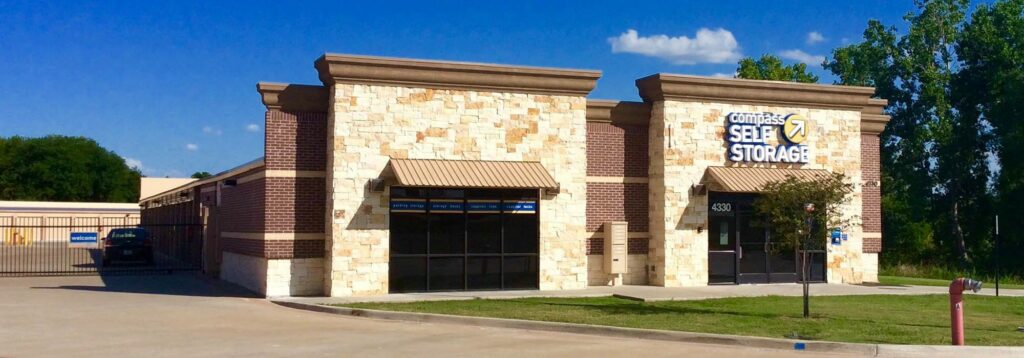 Compass Self Storage facility in Grand Prairie, Texas.