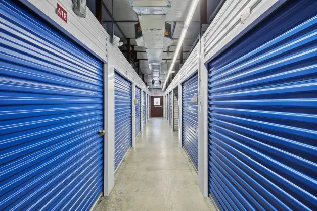 Indoor units at Compass Self Storage.