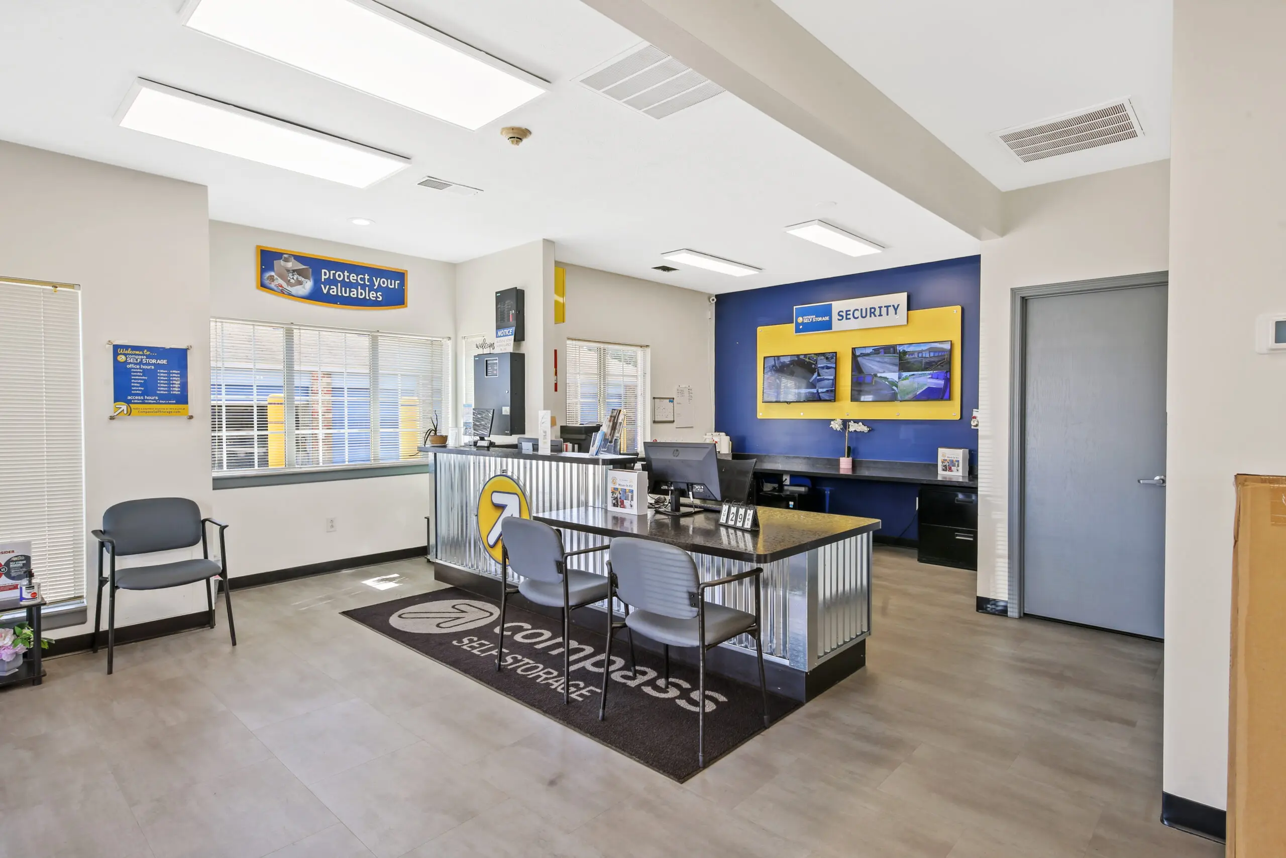 Hamilton Ave front office.