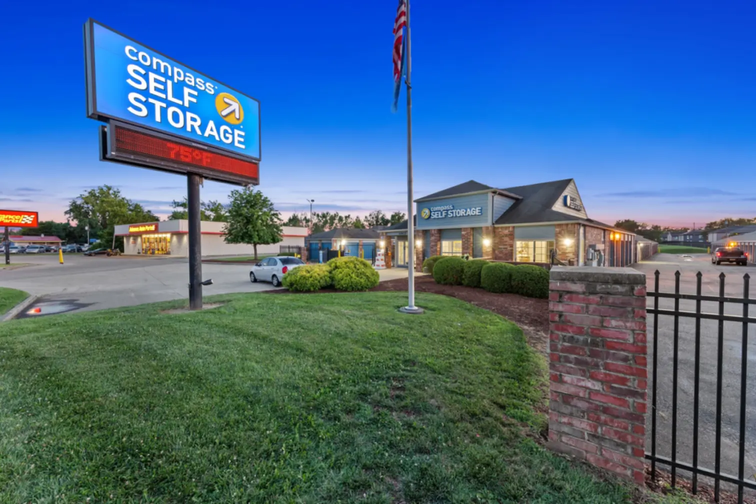 Hamilton Ave front office building.