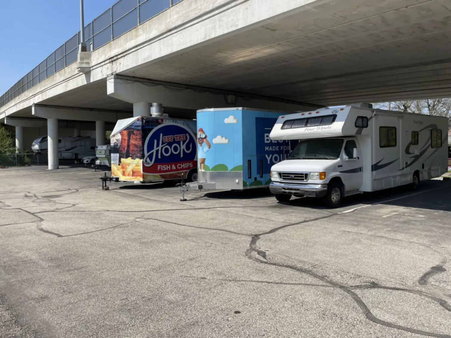RV Parking at Compass Self Storage.