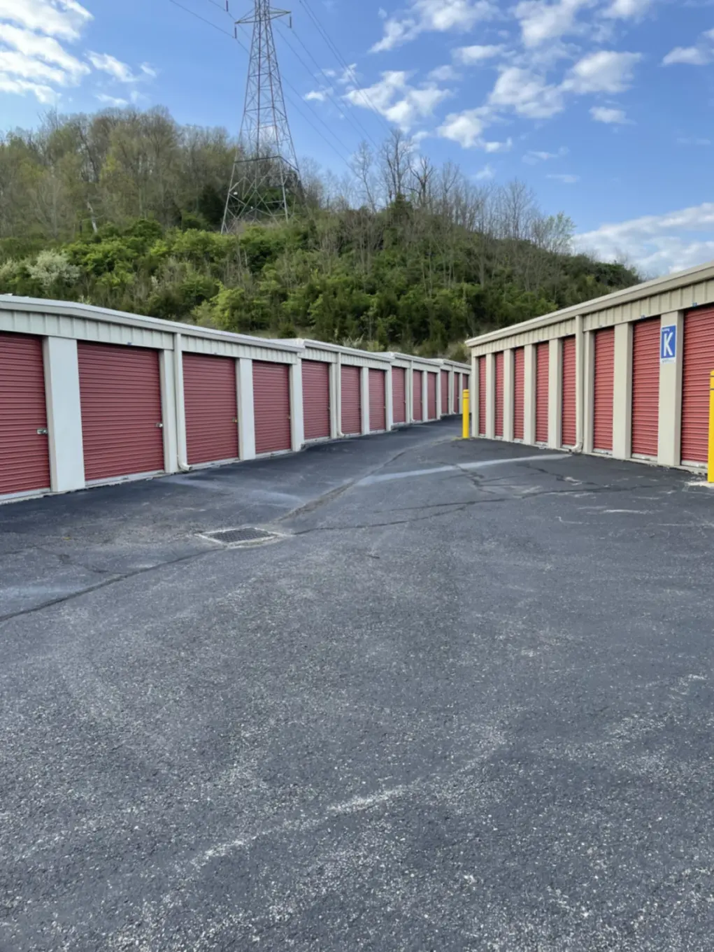 Licking Pike outdoor storage units.