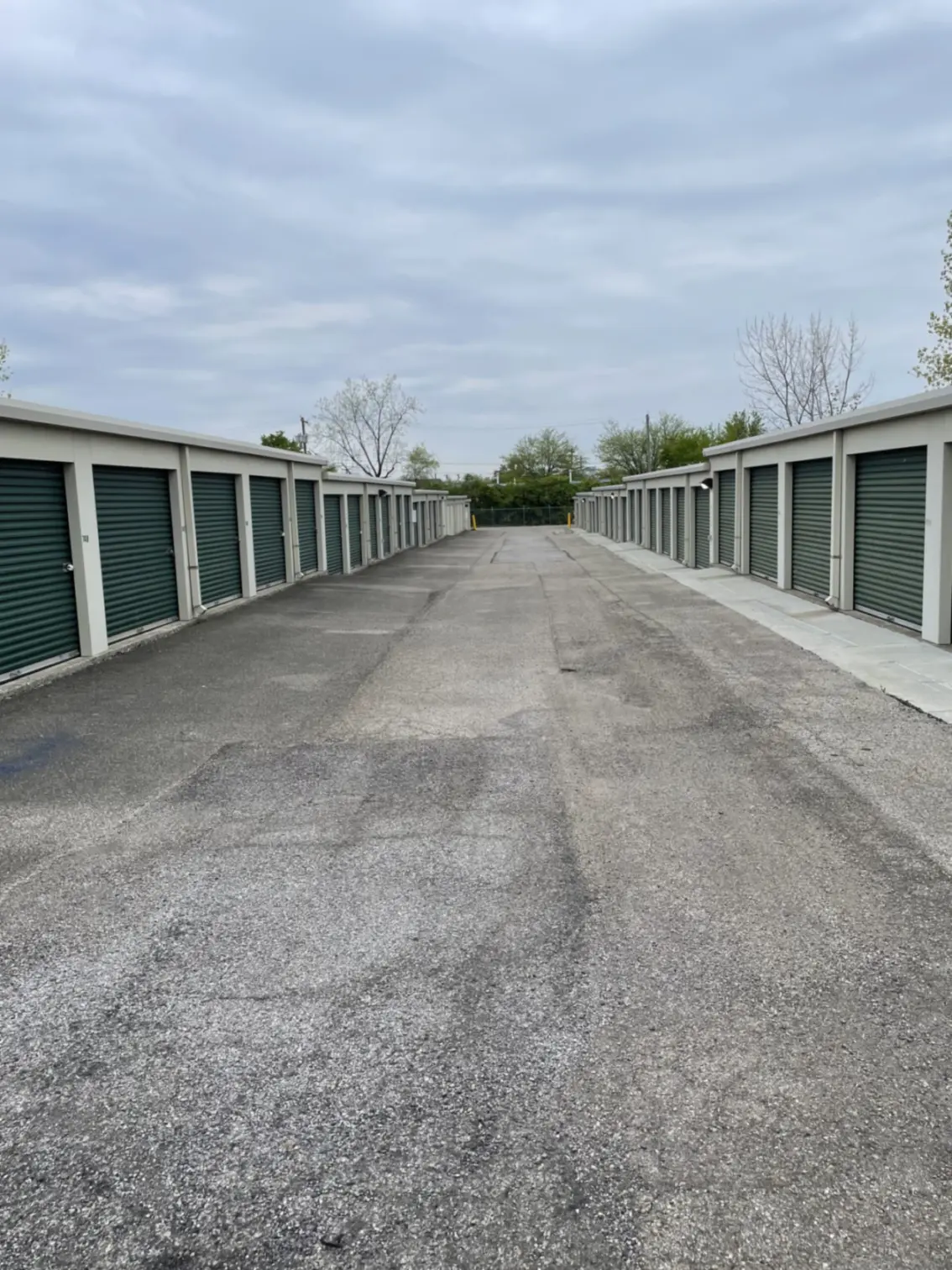 Princeton Glendale Road outdoor storage units.