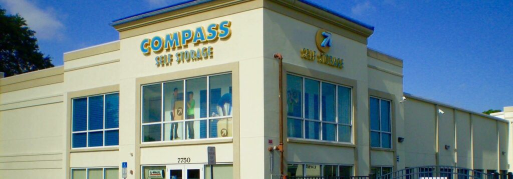 Compass Self Storage facility in Sarasota, Florida.