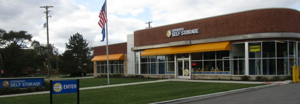 Compass Self Storage in Shaker Heights, Ohio.