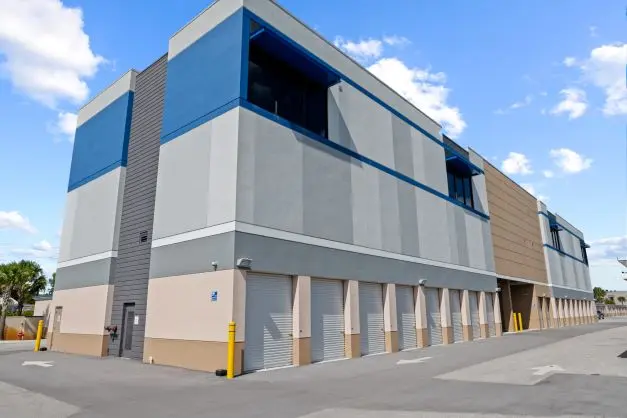 Loading bays at Compass Self Storage.