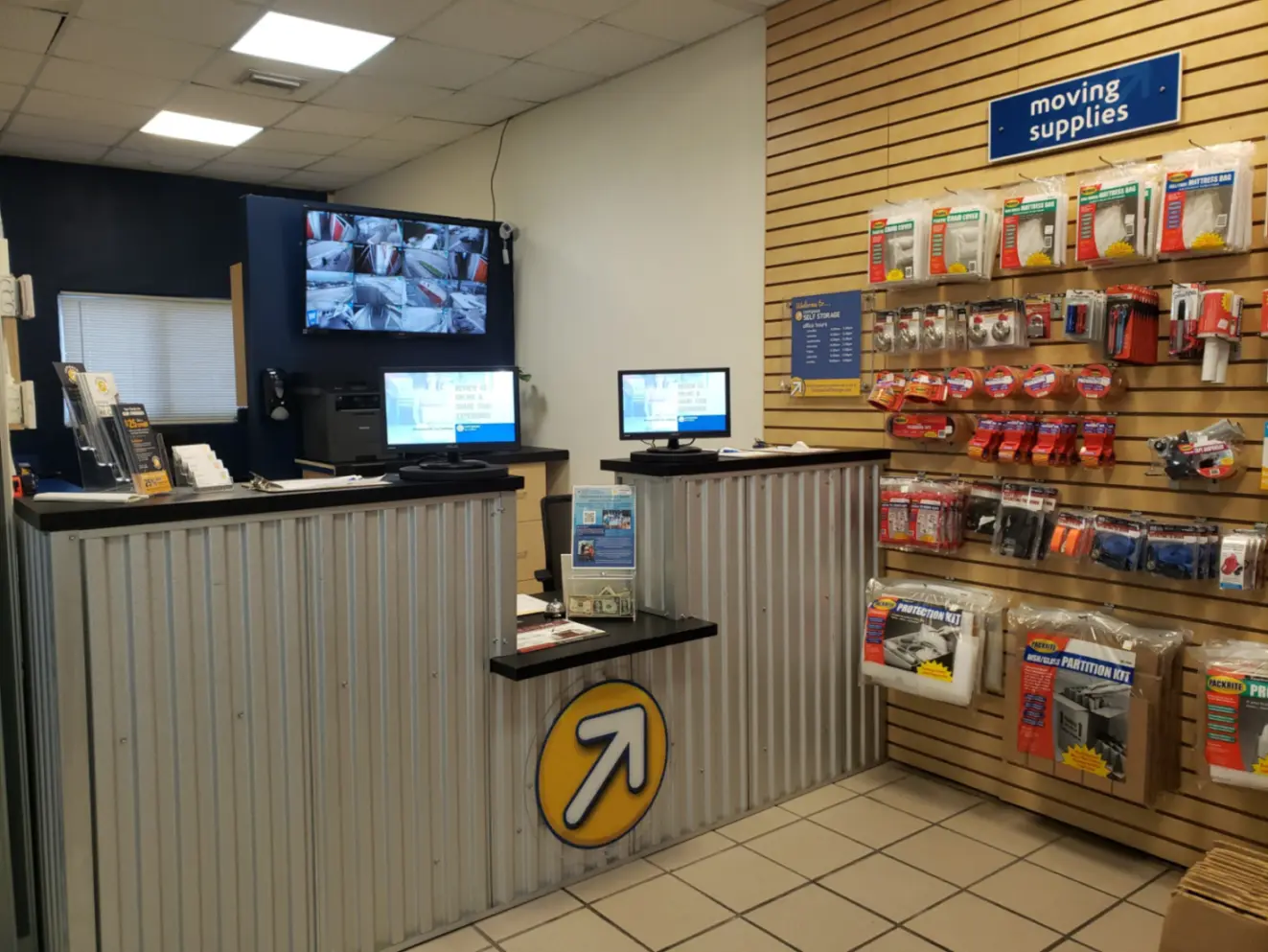 Packing and moving supplies.