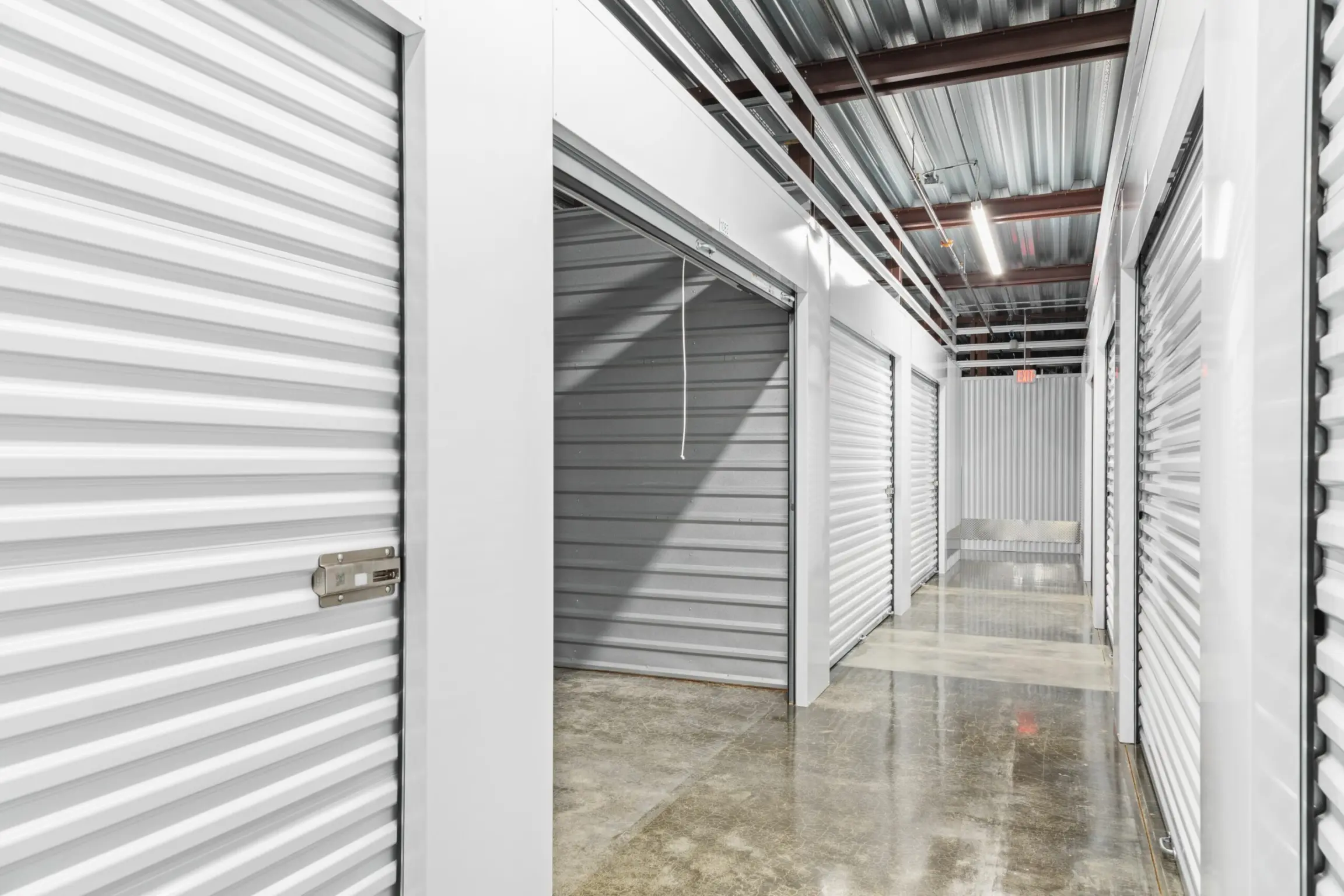 Seven Hills Connector indoor storage units.