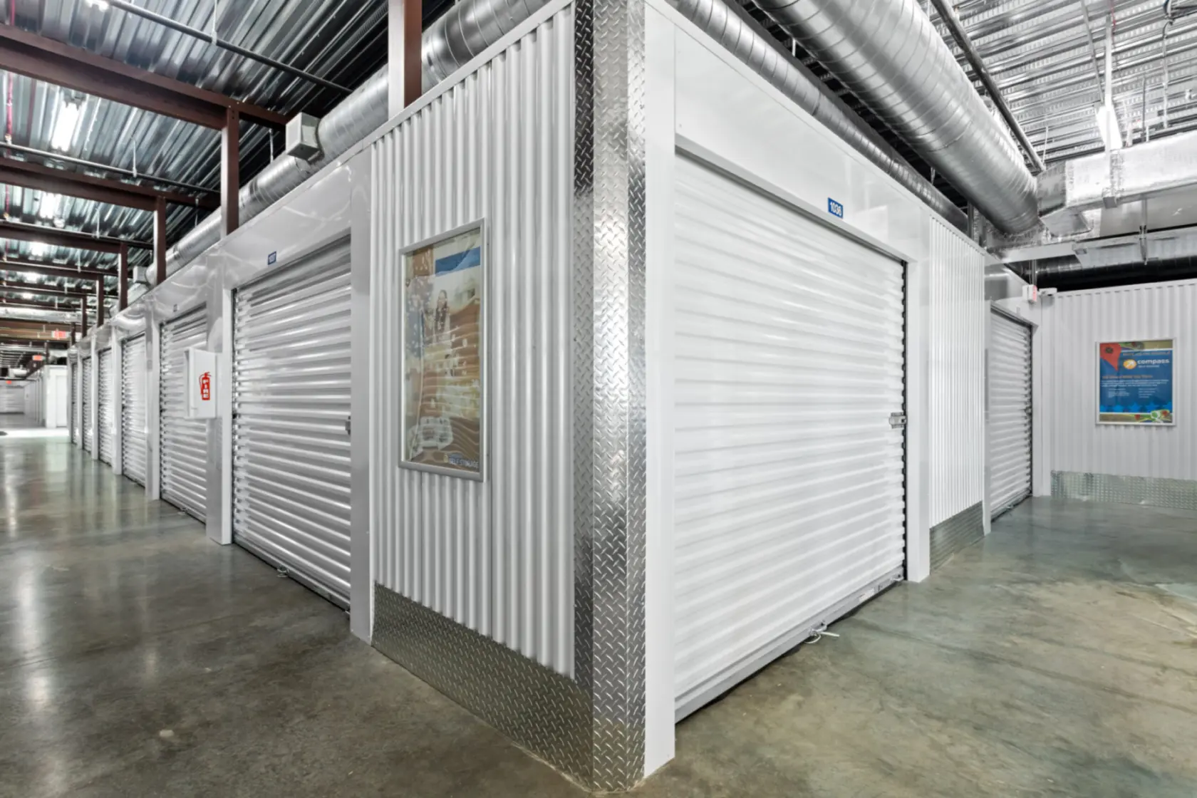 Plant City indoor storage units.