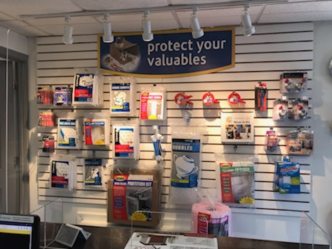 Moving supplies for sale at Compass Self Storage in Gibsonia.