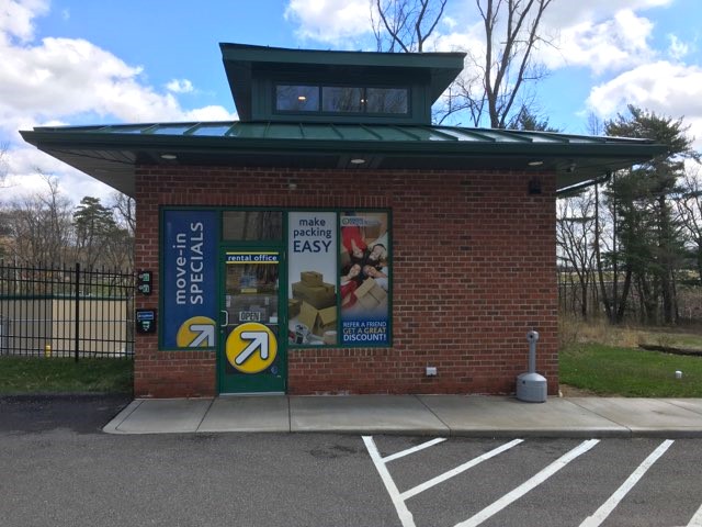 Rental office building at Compass Self Storage.