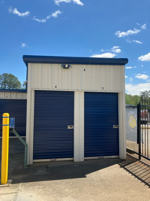 Outdoor units at Compass Self Storage.
