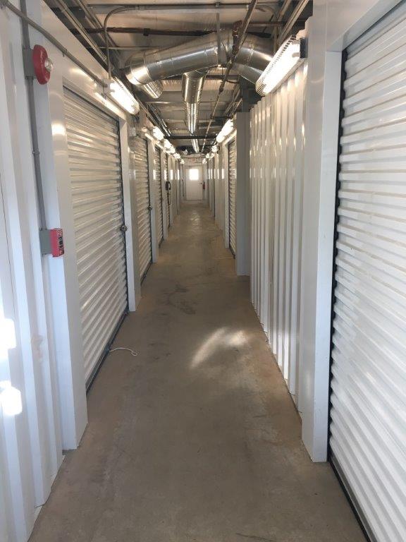 Indoor units at Compass Self Storage.