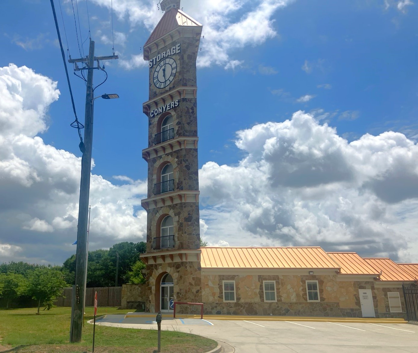 Compass Self Storage in Conyers, GA.