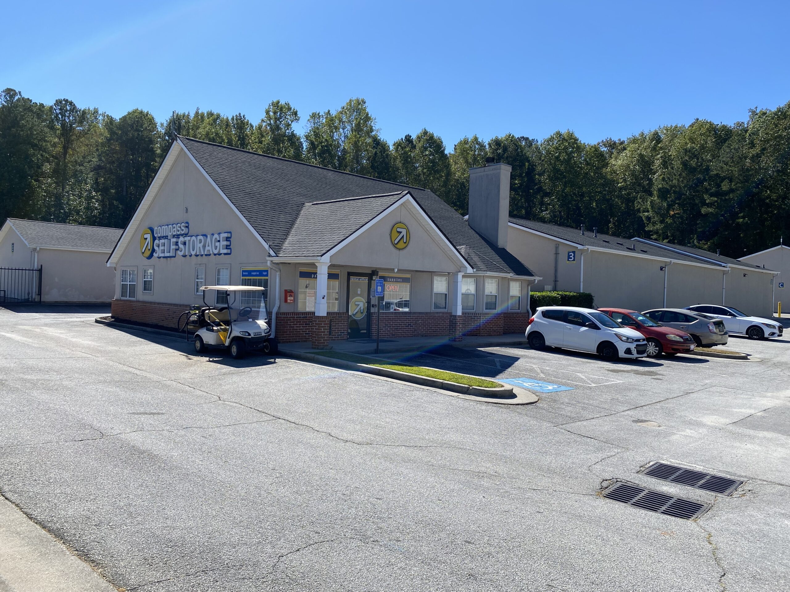 Compass Self Storage in Hiram, GA.
