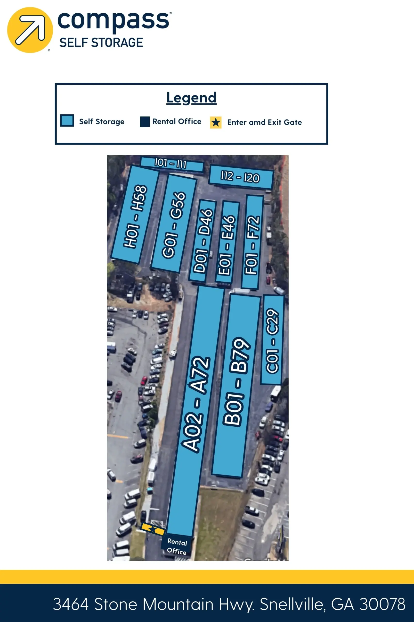 Climate-Controlled Self Storage Units in Snellville, GA | Compass